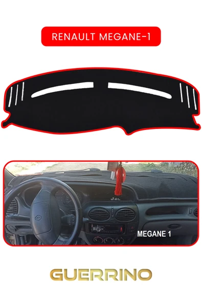 NEYA  RENAULT Megane-1TORPİDO KORUMA HALISI KIRMIZI KENAR ürün görseli 1