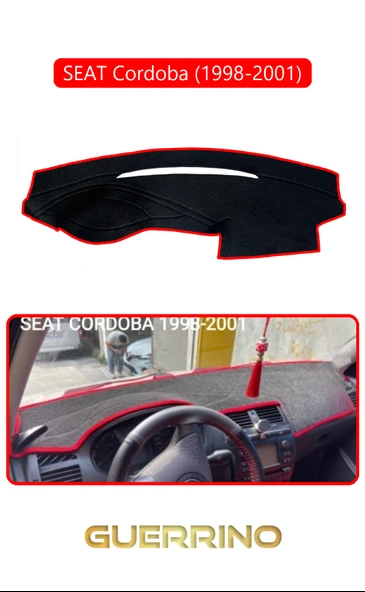 NEYA  SEAT Cordoba (1998-2001)TORPİDO KORUMA HALISI KIRMIZI KENAR ürün görseli 1