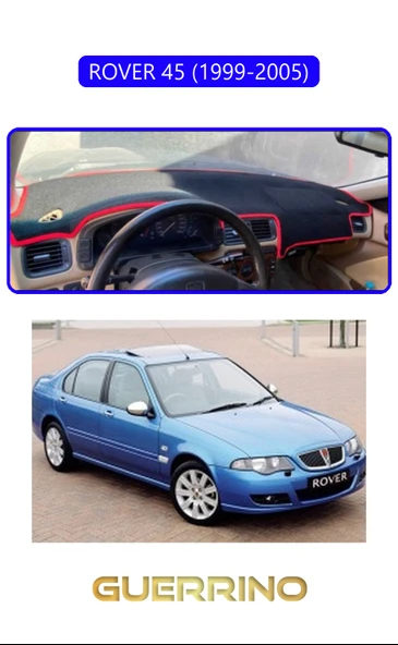 NEYA  ROVER 45 (1999-2005)TORPİDO KORUMA HALISI MAVİ KENAR ürün görseli 1