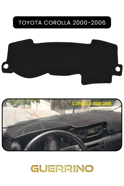 NEYA  TOYOTA Corolla (2000-2006)TORPİDO KORUMA HALISI SİYAH KENAR ürün görseli 1