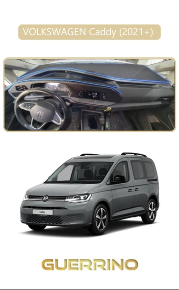 NEYA  VOLKSWAGEN Caddy (2021+) TORPİDO KORUMA HALISI BEJ KENAR ürün görseli 1