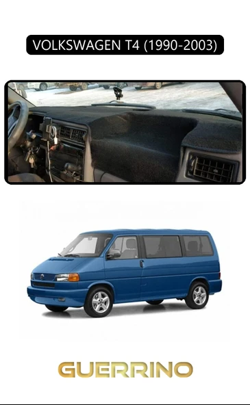 NEYA  VOLKSWAGEN T4 (1990-2003)TORPİDO KORUMA HALISI SİYAH KENAR ürün görseli 1