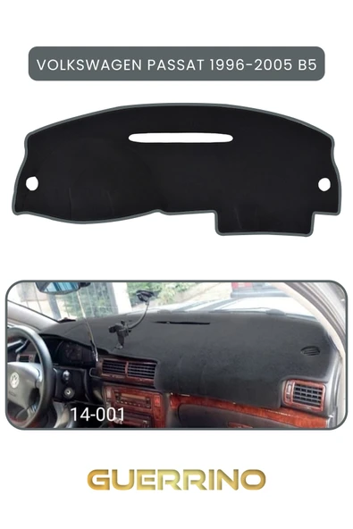 NEYA  VOLKSWAGEN Passat (1996-2005) - (B5; )TORPİDO KORUMA HALISI GRİ KENAR ürün görseli 1