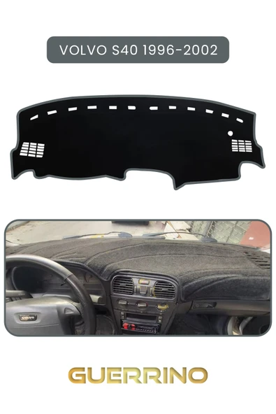 NEYA  VOLVO S40 (1996-2002)TORPİDO KORUMA HALISI GRİ KENAR ürün görseli 1