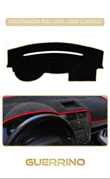NEYA  VOLKSWAGEN Polo (2001-2009) ÇUKURLUTORPİDO KORUMA HALISI BEJ KENAR ürün görseli 1