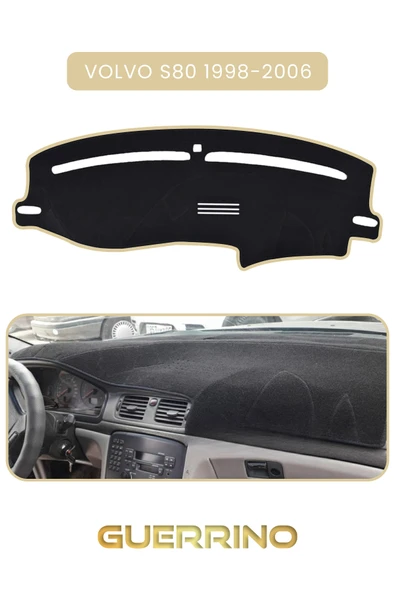 NEYA  VOLVO S80 (1998-2006)TORPİDO KORUMA HALISI BEJ KENAR ürün görseli 1