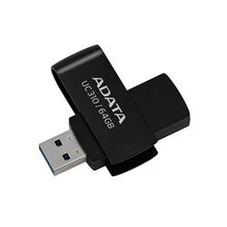 Adata UC310-64GB 64GB USB3.2 Gen1 Black Flash Bellek - Resim 3
