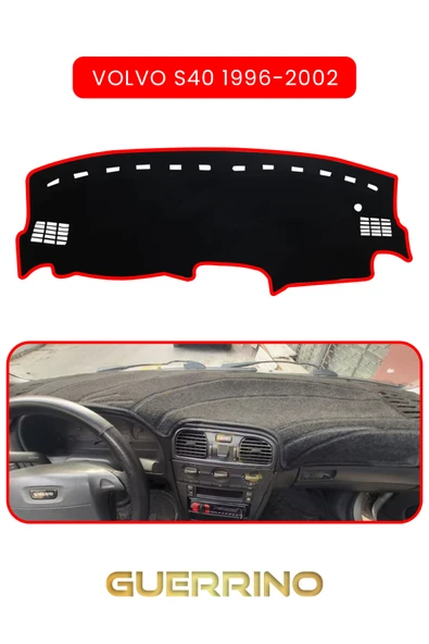 NEYA  VOLVO S40 (1996-2002)TORPİDO KORUMA HALISI KIRMIZI KENAR ürün görseli 1