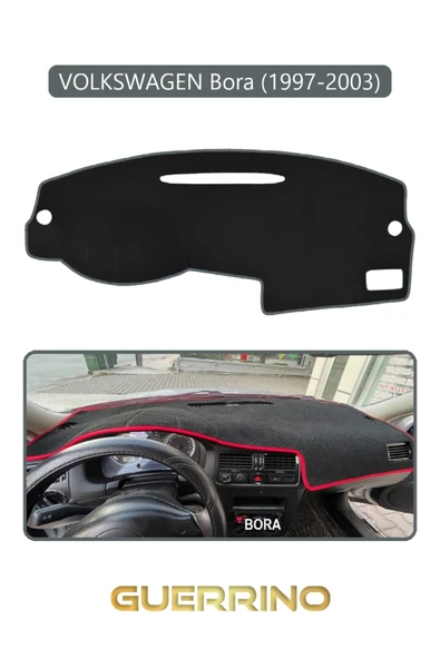 NEYA  VOLKSWAGEN BORA (1997-2003) TORPİDO KORUMA HALISI GRİ KENAR ürün görseli 1
