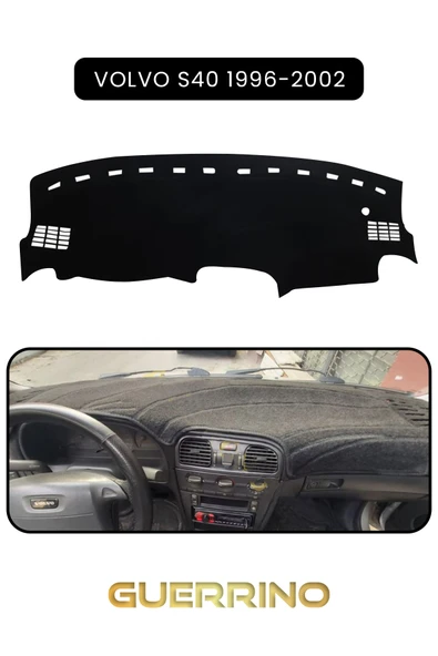 NEYA  VOLVO S40 (1996-2002)TORPİDO KORUMA HALISI SİYAH KENAR ürün görseli 1