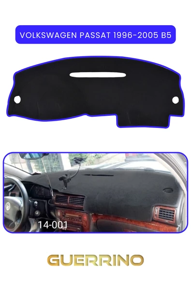 NEYA  VOLKSWAGEN Passat (1996-2005) - (B5; )TORPİDO KORUMA HALISI MAVİ KENAR ürün görseli 1