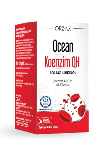 Ocean Koenzim QH 100 mg 30 Kapsül ürün görseli 1