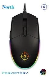 North Combat RGB Kablolu Oyuncu Mouse - Resim 3