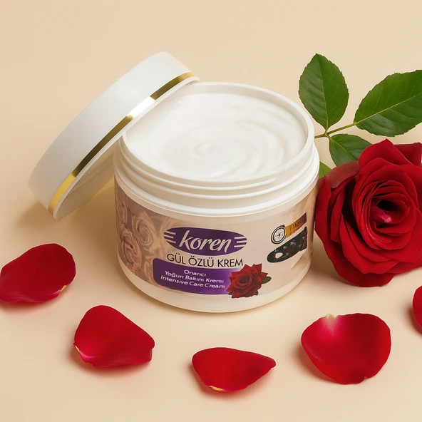 KOREN Gül Özlü Yoğun Nemlendirici ve Canlandırıcı Krem  150 ml ürün görseli 1