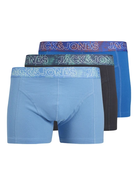 JACK JONES Premium Kemerli Erkek 3 lü Boxer 12277585 ürün görseli 1