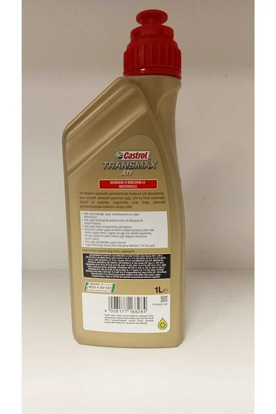 Transmax Atf Dexron Vı 1lt Üretim 09/2022 - Resim 2