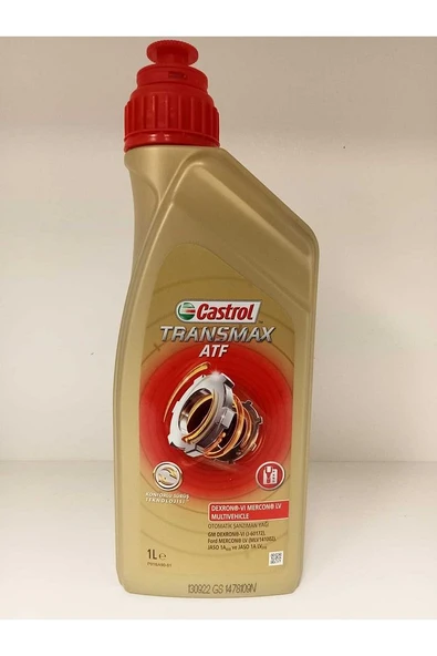 Transmax Atf Dexron Vı 1lt Üretim 09/2022 ürün görseli 1