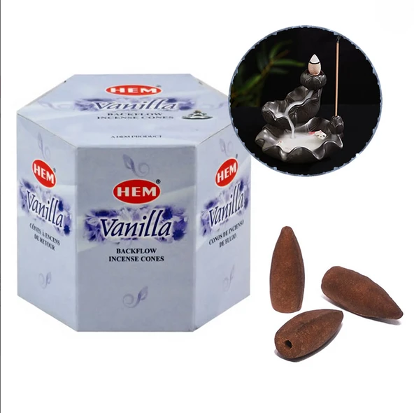 Hem Konik  Şelale Tütsü - Vanilla - Vanilya ürün görseli 1