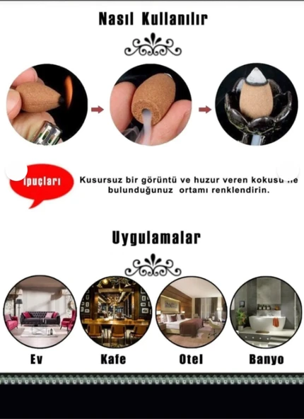 Hem Konik  Şelale Tütsü - Vanilla - Vanilya - Resim 3