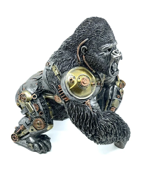 Steampunk Goril King Kong Biblo 25 Cm - Resim 5