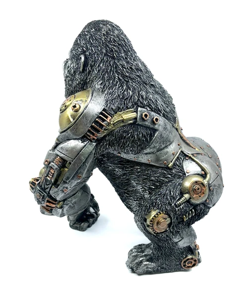 Steampunk Goril King Kong Biblo 25 Cm - Resim 4