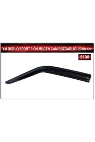 MKM Fiat Doblo 3 Ön Mugen Cam Rüzgarlığı 2010 Ve Üzeri ürün görseli 1