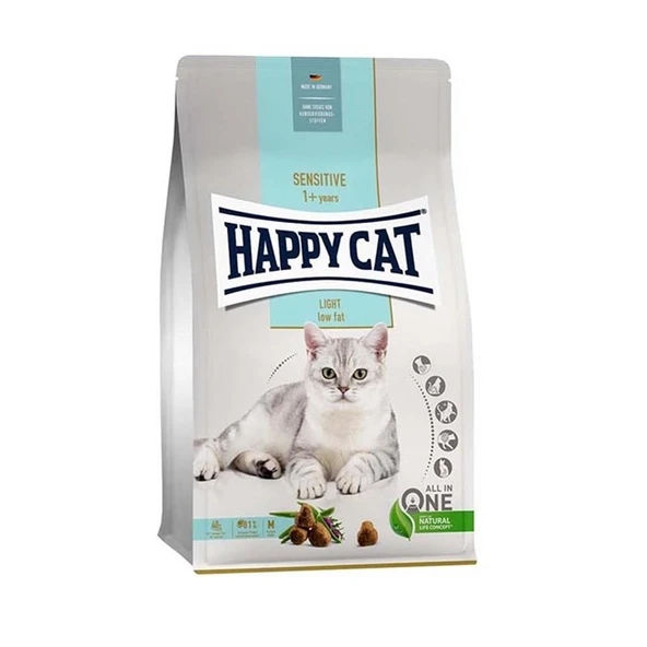 Happy Cat Sensitive Light Tavuklu Yetişkin Kedi Maması 4 Kg ürün görseli 1