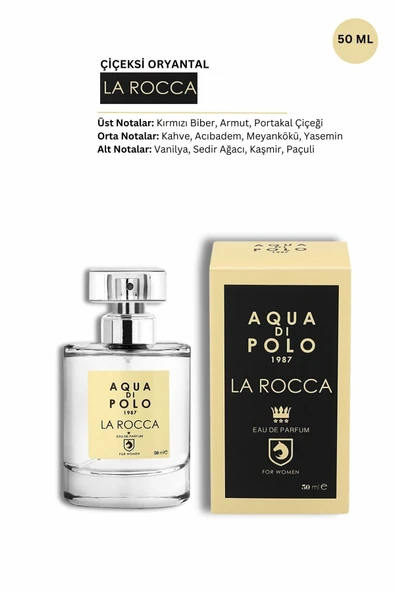 AQUA Dİ POLO 1987 LA ROCCA 50 ML EDP ürün görseli 1