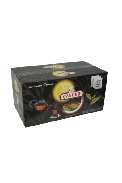 ÇAYDER Premium 5kg 45gr Demlik Poşet Siyah Çay ürün görseli 1