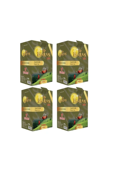 MARAN 1 Kg X 4 Adet Demlik Poşet Siyah Çay (Sınırlı Sayıda Avantajlı Paket) ürün görseli 1