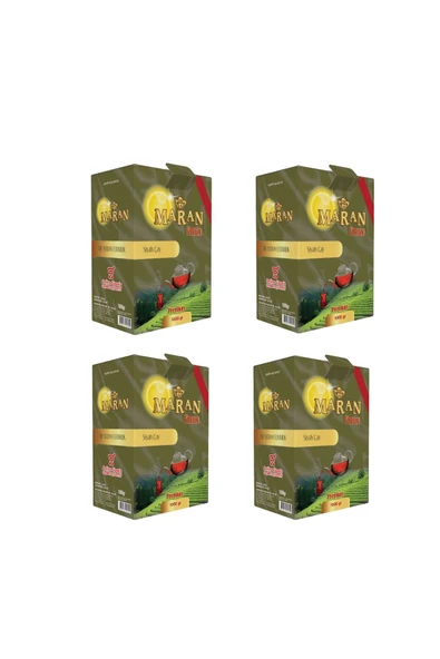 MARAN 1 Kg X 4 Adet Dökme Siyah Çay (Sınırlı Sayıda Avantajlı Paket) ürün görseli 1