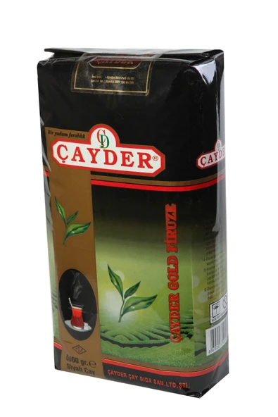ÇAYDER Firuze Siyah Dökme Çay 5 kg ürün görseli 1