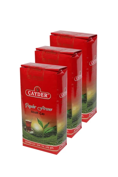 ÇAYDER Firuze Ilk Hasat Çayı 1kg X 3adet Siyah Dökme Çay - Sınırlı Üretim Çay ürün görseli 1