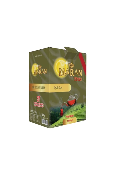 MARAN Siyah Çay Dökme 1000 Gr ürün görseli 1