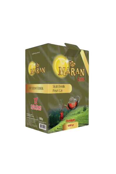 MARAN Demlik Poşet Siyah Çay 1 Kg 20 Gr ürün görseli 1