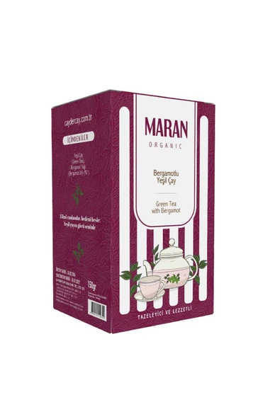 MARAN Bergamotlu Yeşil Çay 150 Gr ürün görseli 1
