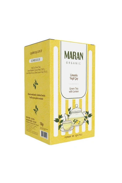 ÇAYDER Limonlu Yeşil Çay 150 Gr ürün görseli 1