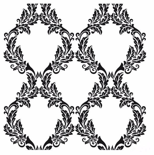 HDM67 Home Dekor Midi Stencil (25X25) ürün görseli 1