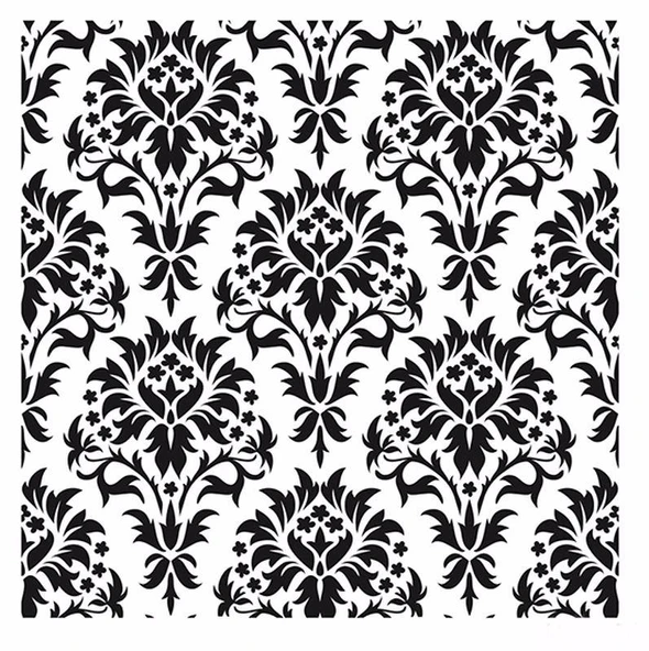 HOME DECOR MİNİ STENCIL HDM-64 25X25 ürün görseli 1