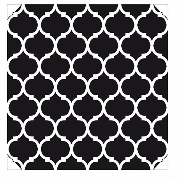 HOME DECOR MİNİ STENCIL HDM-96 25X25 ürün görseli 1