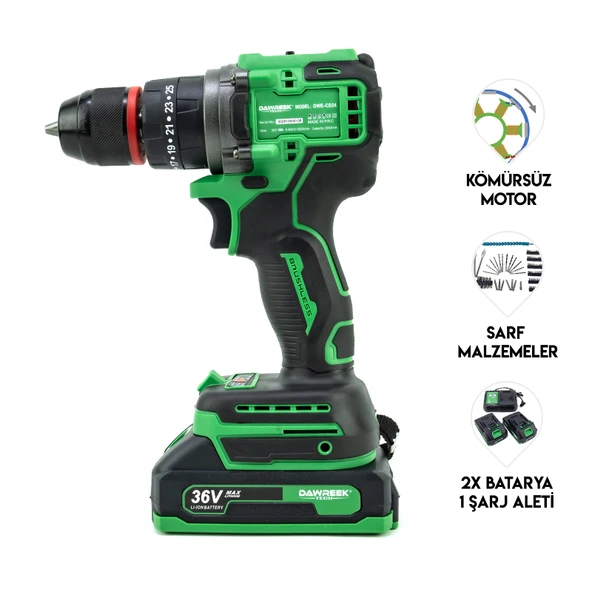 10mm Green Kömürsüz Vidalama ürün görseli 1