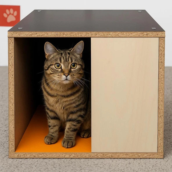 CatMozz Sokak Hayvanlarına Dış Mekan Yağmura Ve Soğuğa Dayanıklı Kedi Evi ürün görseli 1