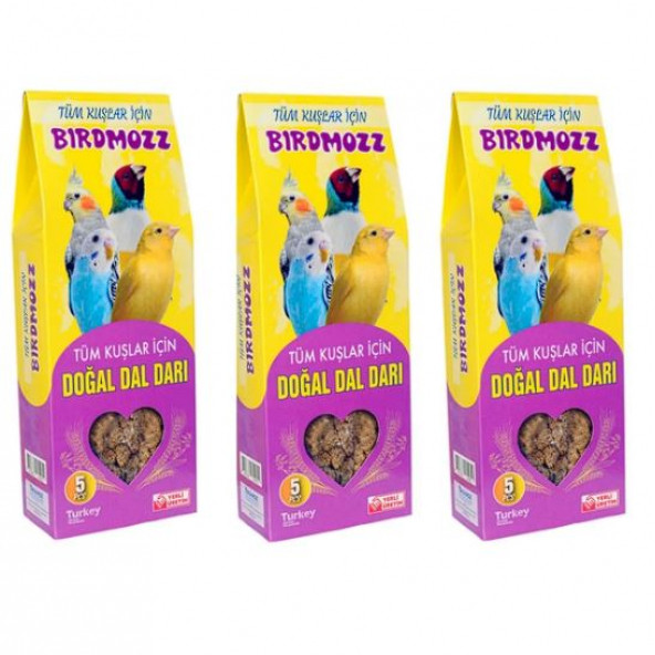 BirdMozz Doğal Darı 5 Li Paket 3 Adet ürün görseli 1