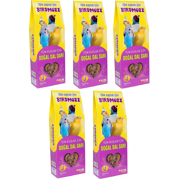 BirdMozz Doğal Darı 5 Li Paket 5 Adet ürün görseli 1