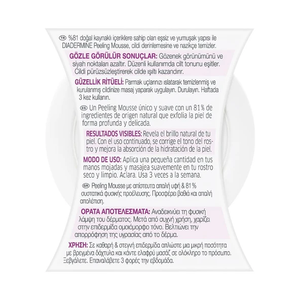 Peeling Mousse-Glow With Acai Berry 75 ML - Resim 3