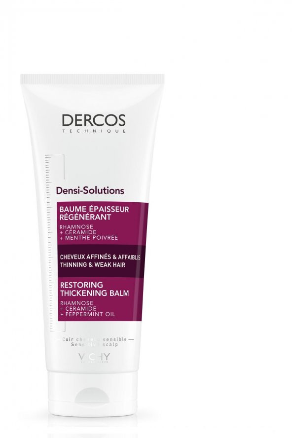 Dercos Densi Solutions Dolgunlaştırıcı Saç Kremi 200 ml ürün görseli 1