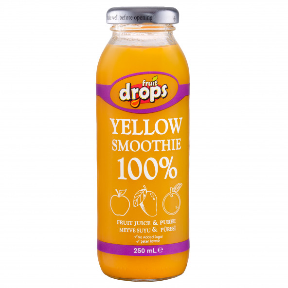 100 Yellow Smoothie, 250 ml, Adet ürün görseli 1