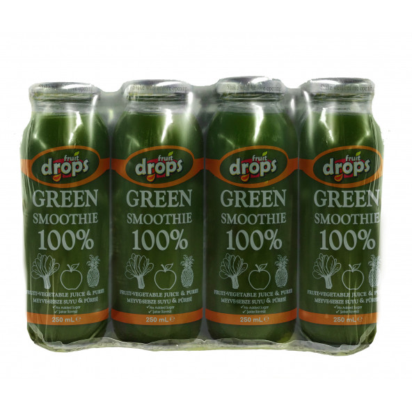 100 Green Smoothie, 12 Adet,250 ml ürün görseli 1