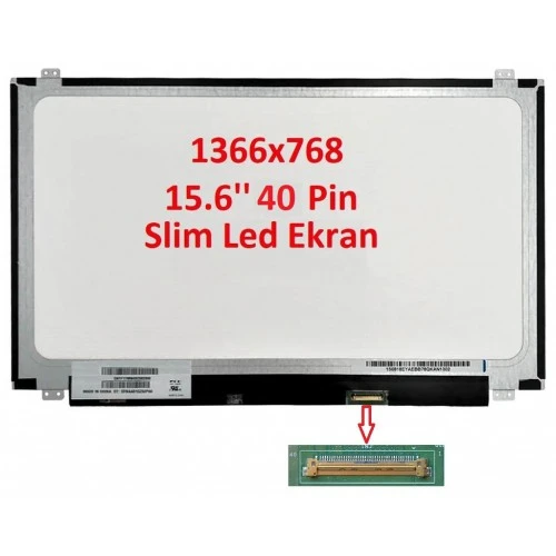 Nion Hp Pavilion 15-P105NT Slim uyumlu Notebook Lcd Ekran (15.6" slimled Parlak) ürün görseli 1