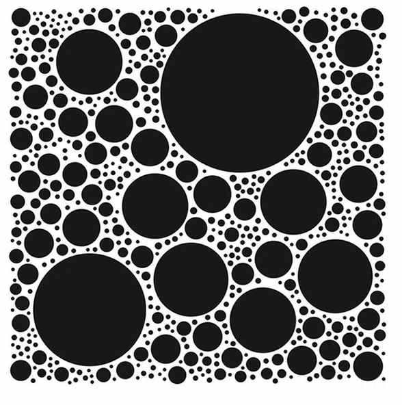 HDM104 Home Dekor Midi Stencil (25X25) ürün görseli 1